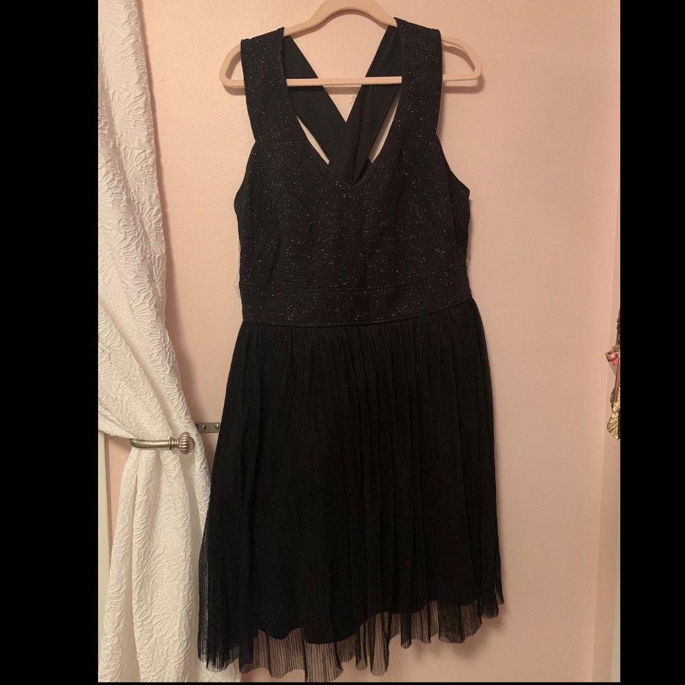 Sparkly black tutu style dress